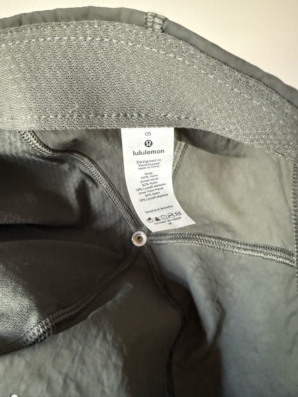 Lululemon Green Technical Baseball Cap Lightweight Athletic Hat Minimalist OS - Picture 3 of 4